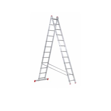 Aluminijske 2-dijelne "A" ljestve 2x12